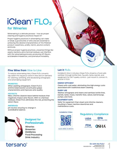 FLO3 สำหรับโรงไวน์